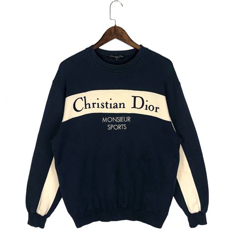 vintage christian dior jumper|christian dior hoodie for sale.